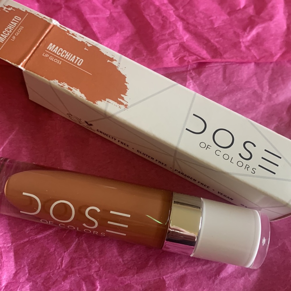Dose of Colors Lip Gloss in Macchiato